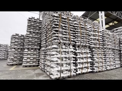 Wlewki aluminiowe klasy A7 Wlewki z czystego miękkiego ołowiu Wlewki metalowe cynkowo-cynowe 99,99% 5000 ton